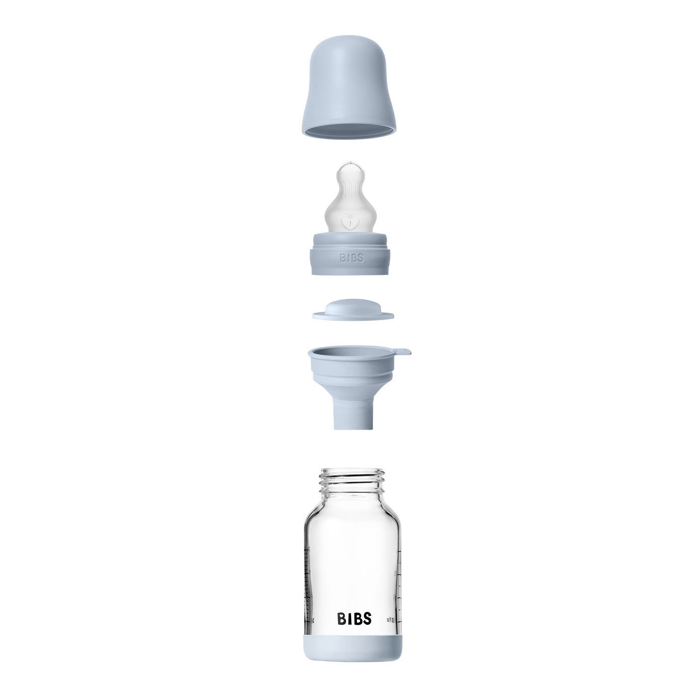 標準玻璃奶瓶120ml-寶貝藍