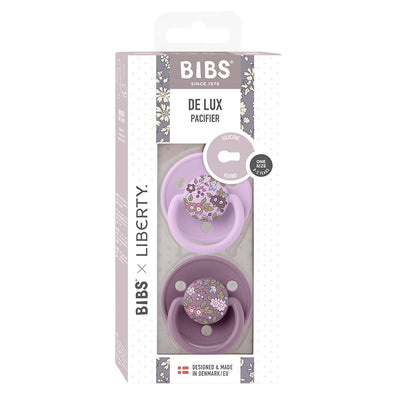 BIBSxLiberty印花系列禮盒組-ChamL藕紫