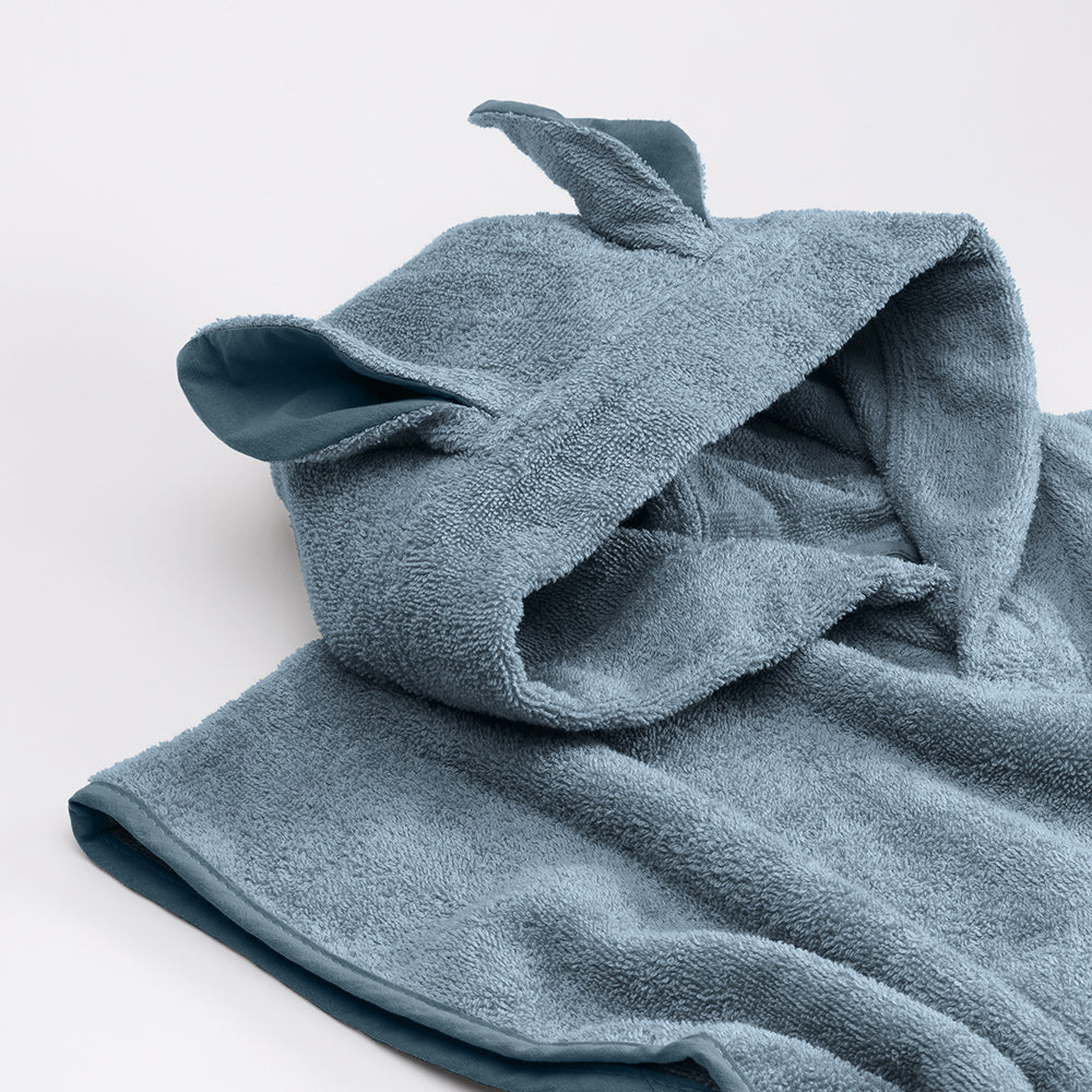Poncho Towel Kangaroo 袋鼠斗篷浴巾-藍綠(贈澡巾)