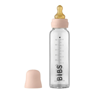 BabyGlassBottle 親乳感乳膠奶瓶225ml-腮紅