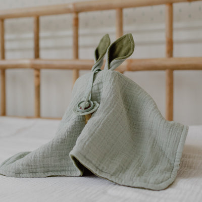 Cuddle Cloth Kangaroo 袋鼠安撫巾-灰綠