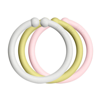 Loops萬用扣環(12入)-白綠粉色系