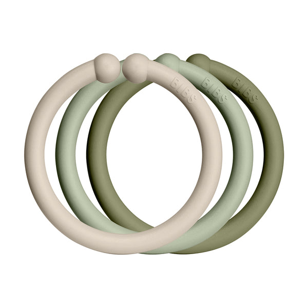 Loops萬用扣環(12入)-香草綠色系